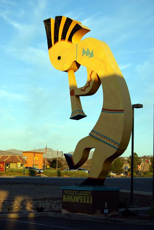 Arizona: World’s Largest Kokopelli