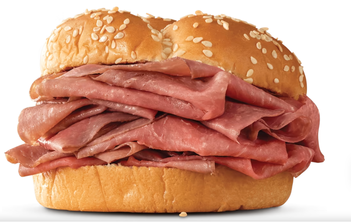 a roast beef sandwich