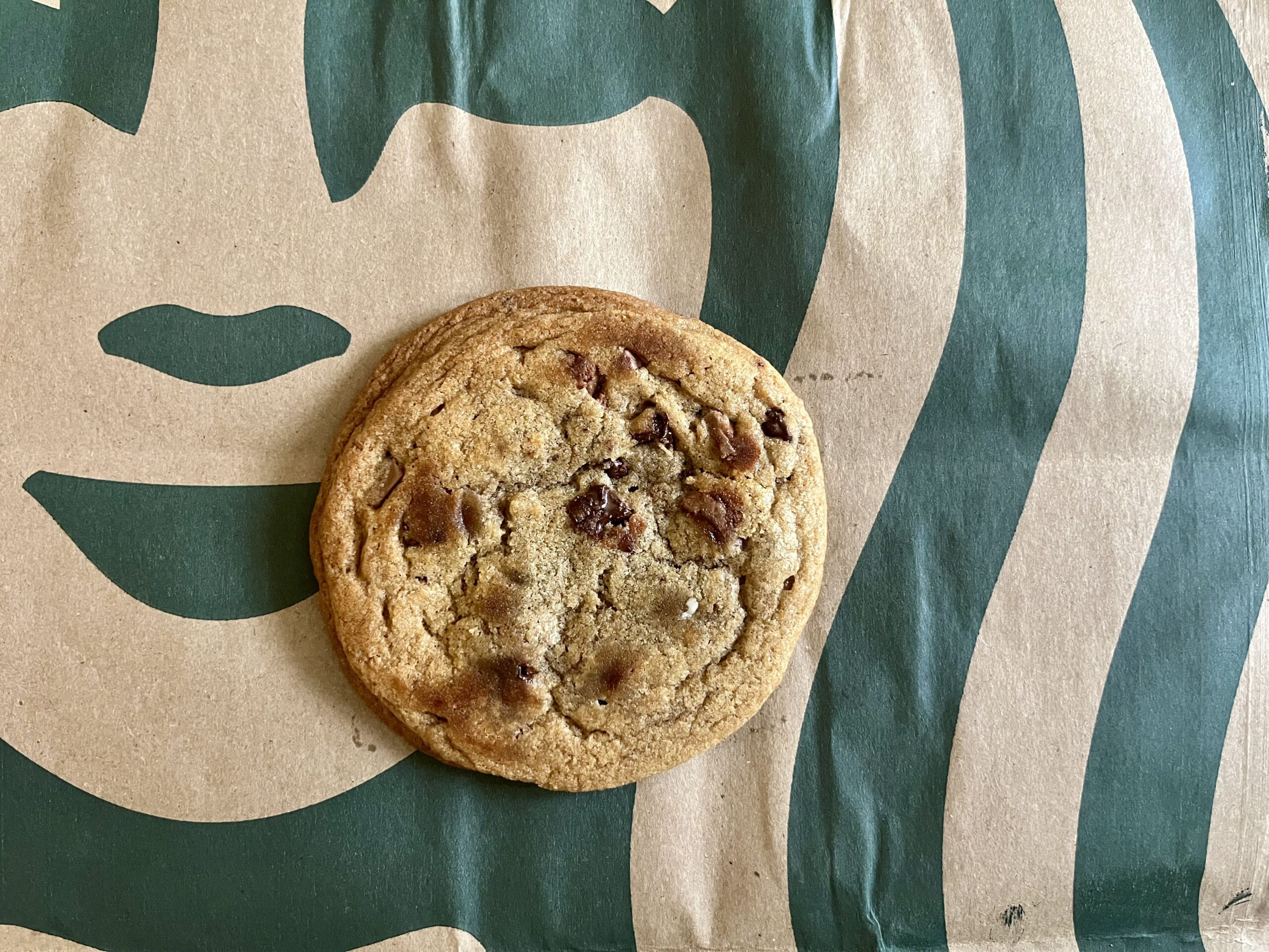 Chocolate Chip Cookie from starbucks