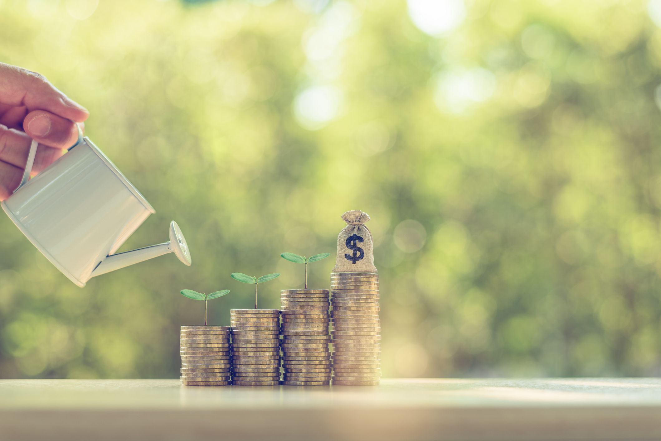 Term fund / time value of money / wealth creation, financial concept