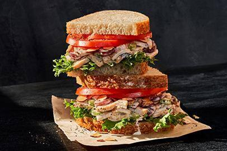 Panera Bread Napa Almond Chicken Salad Sandwich