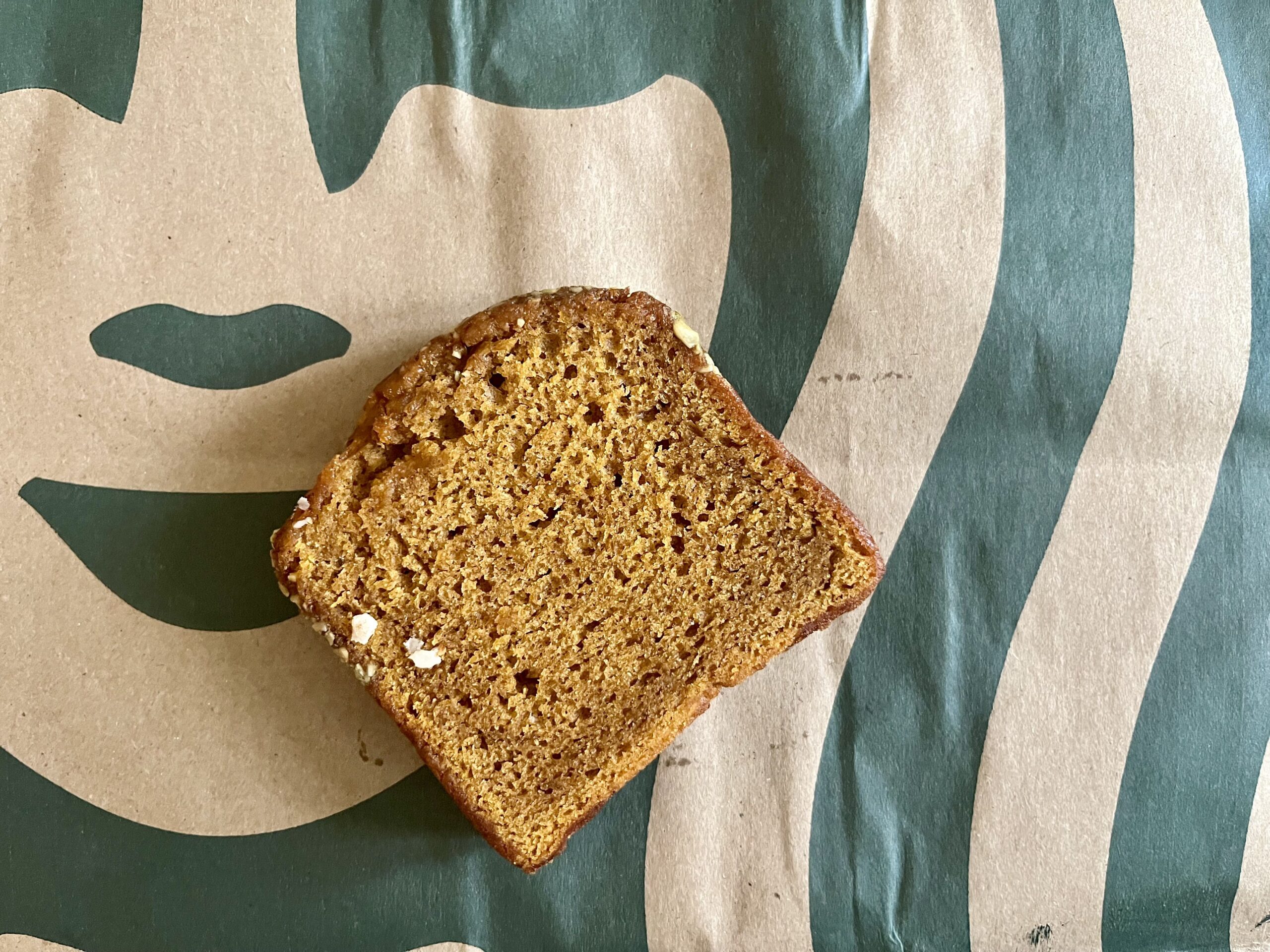 Pumpkin & Pepita Loaf from starbucks