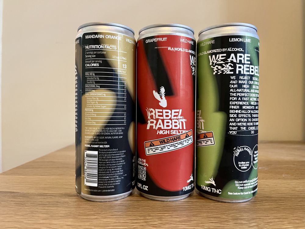 rebel rabbit high seltzer