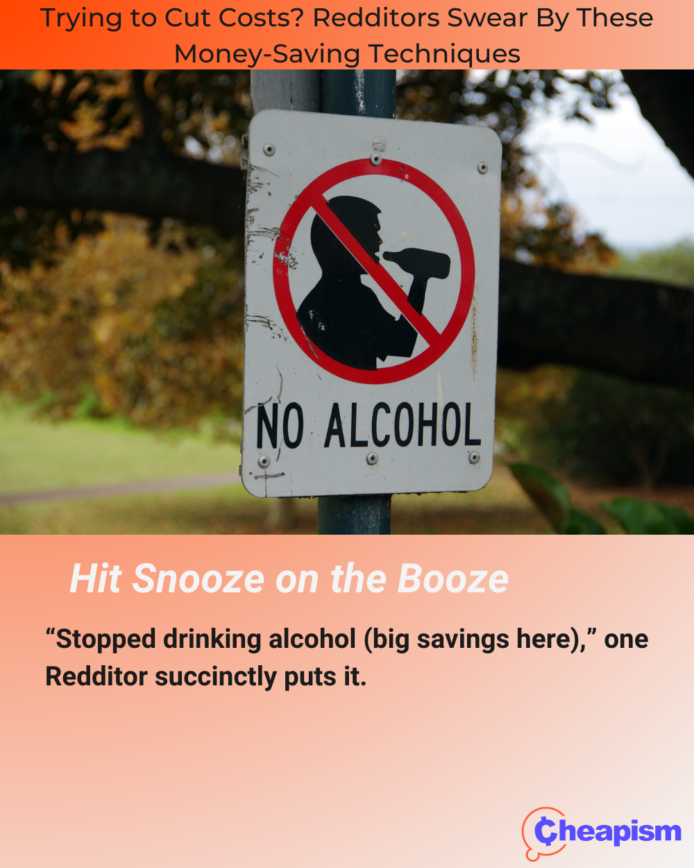 Say Goodbye to Alcohol