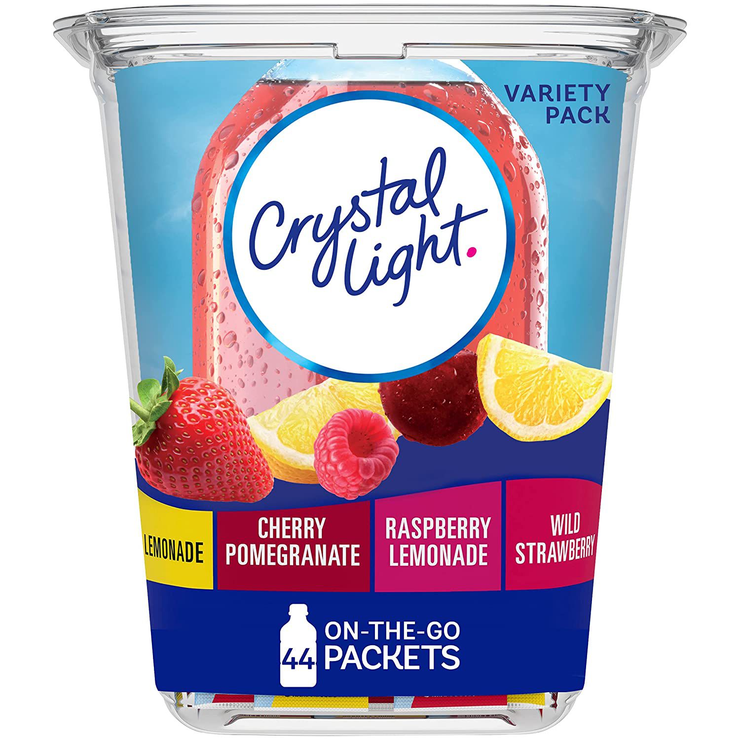 Crystal Light Sugar-Free Fruit On-the-Go Variety Pack
