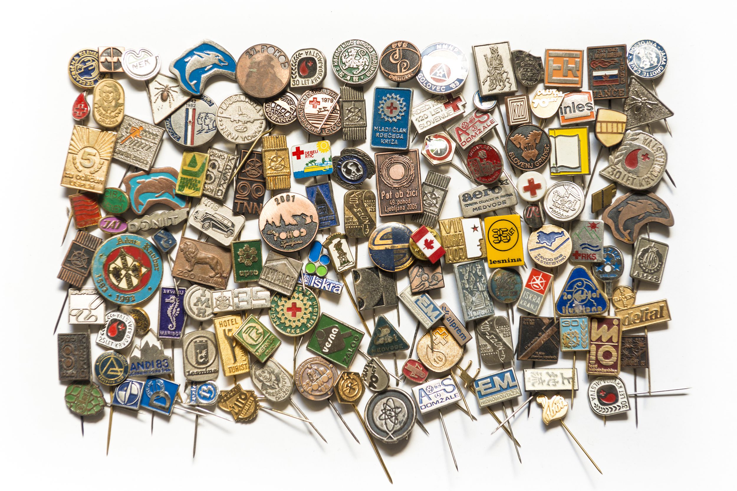 Pin collection