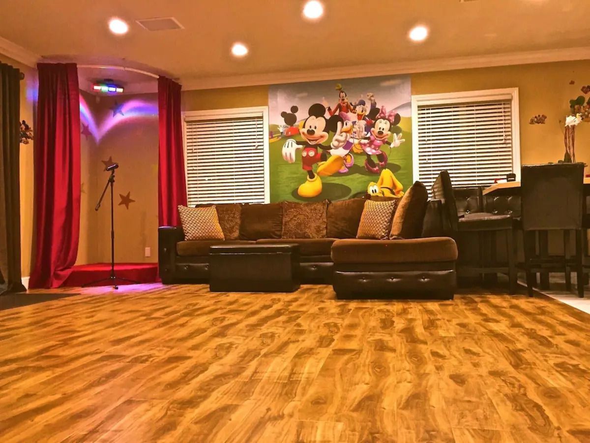 Karaoke Living Room, The Neverending Story Home, Anaheim, California