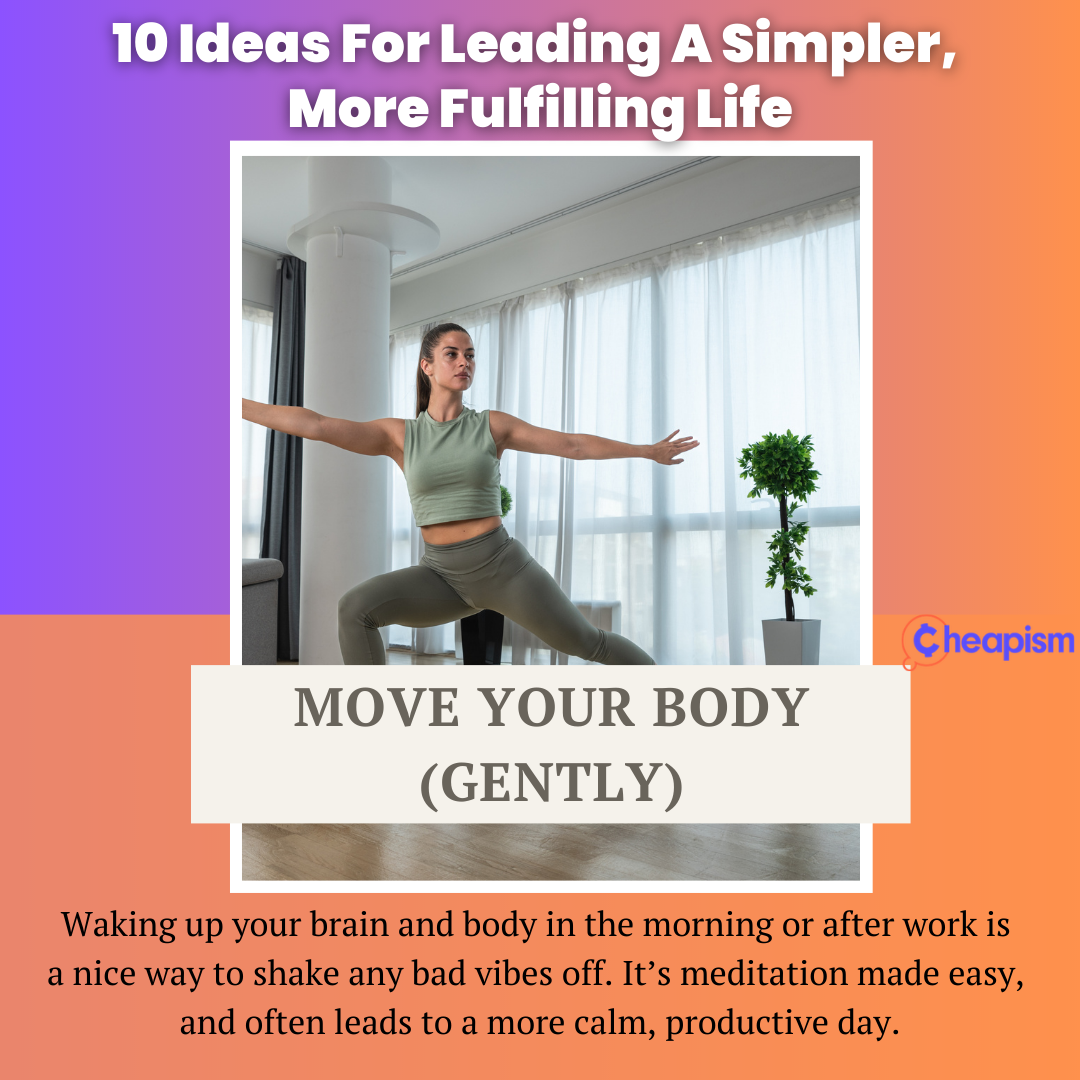 Doing yoga can lead to a stress-free life