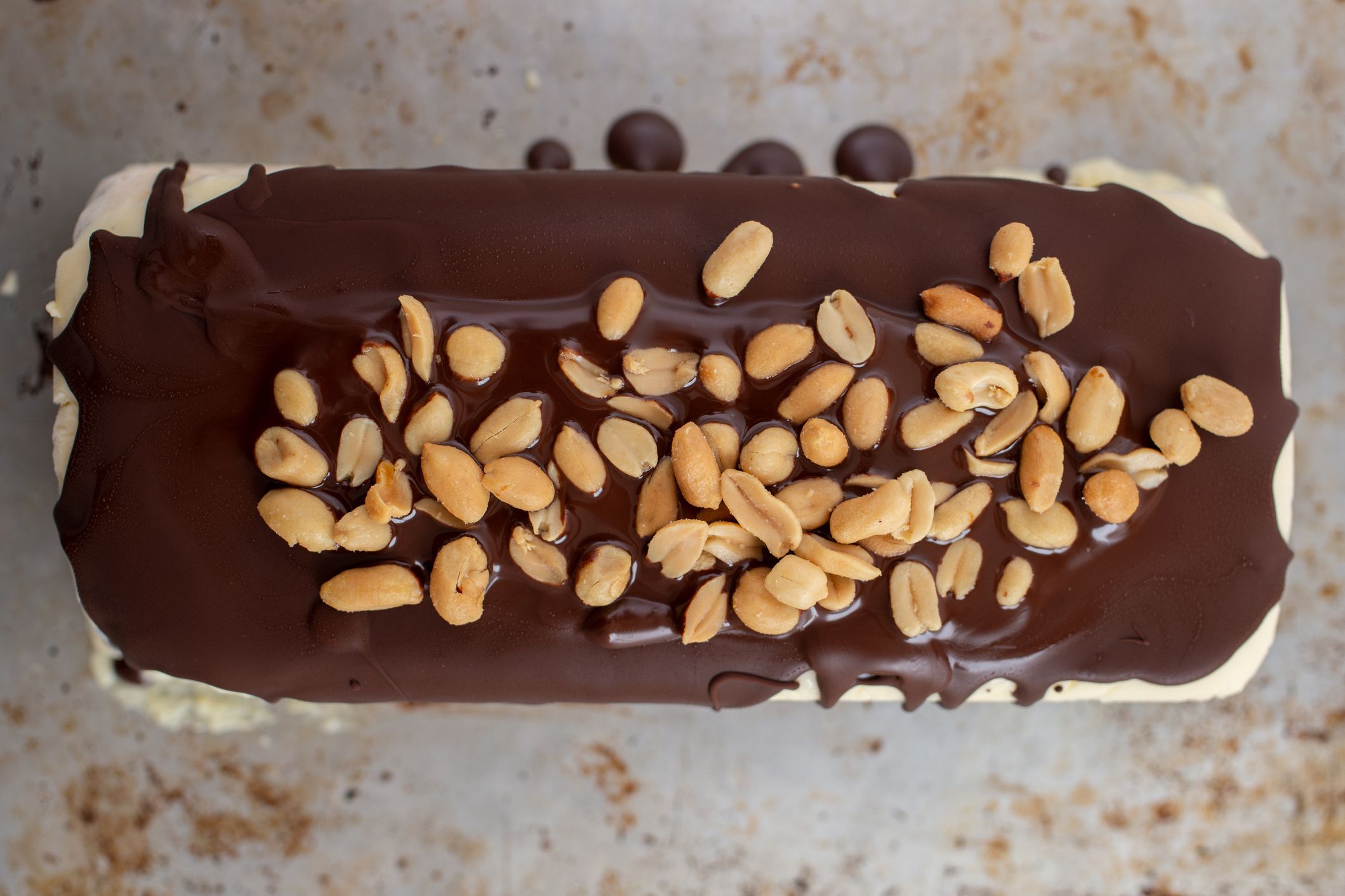 chocolate peanut butter ice cream cake