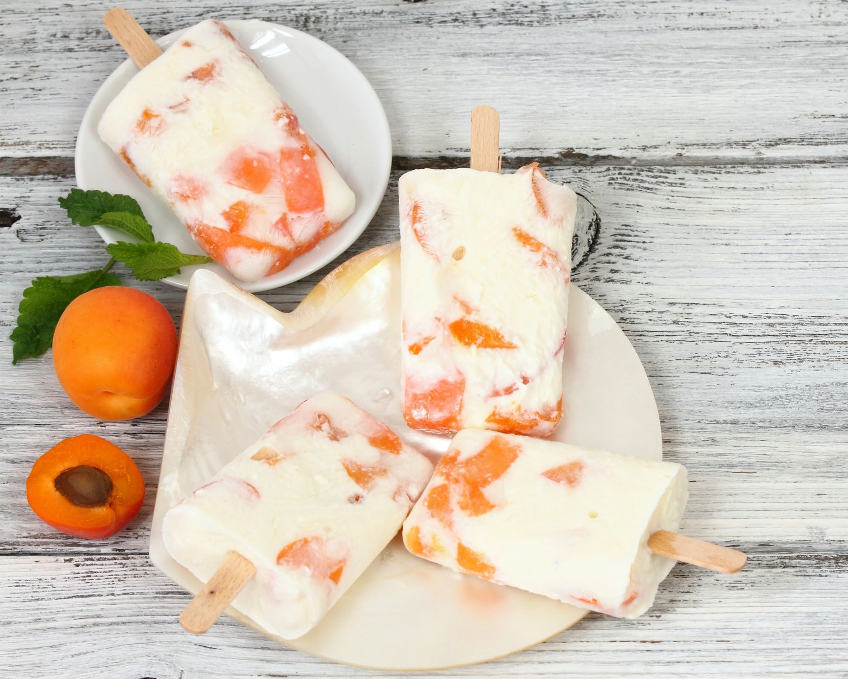 apricot pudding pops