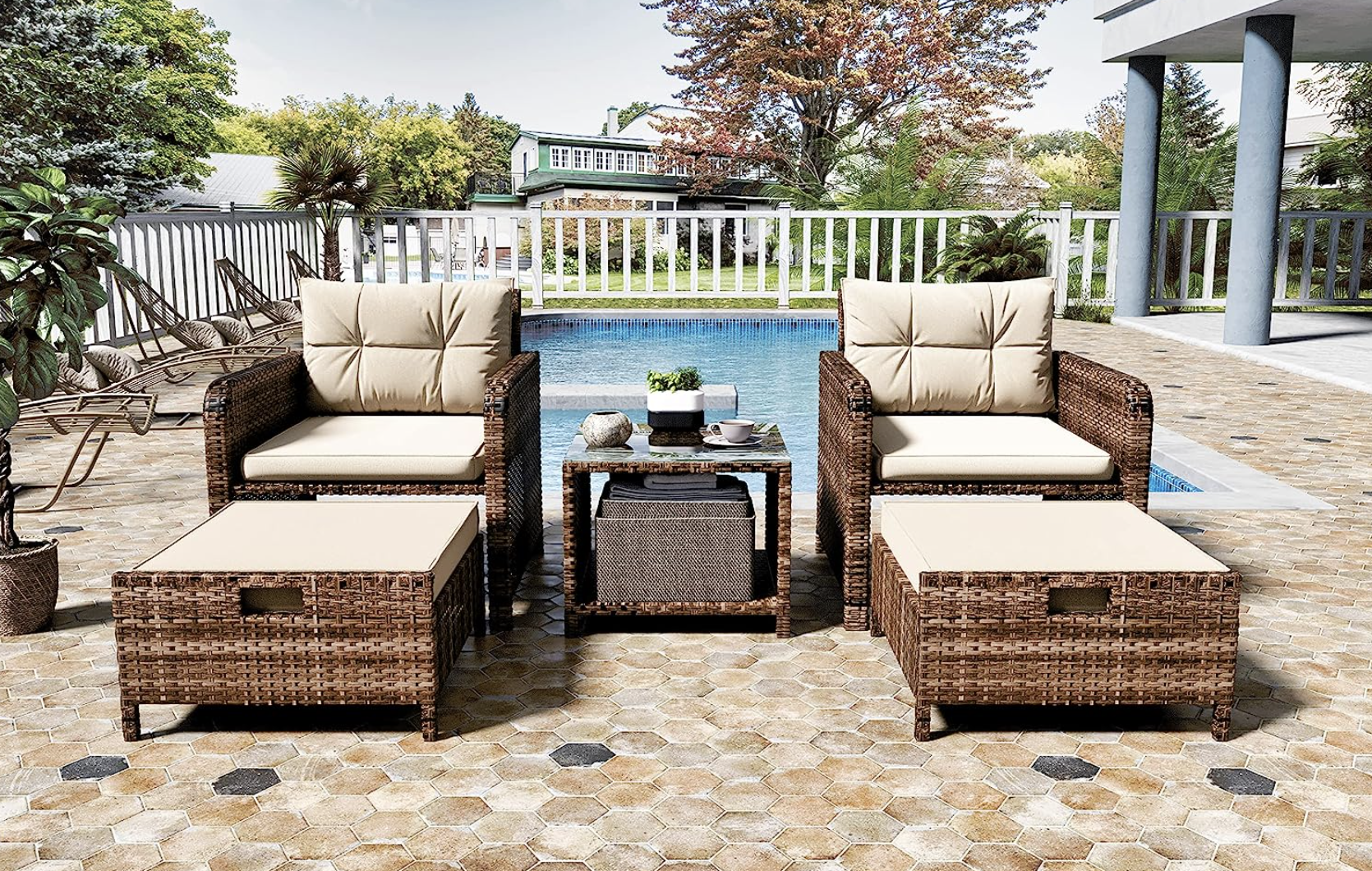 lhbcraft patio set
