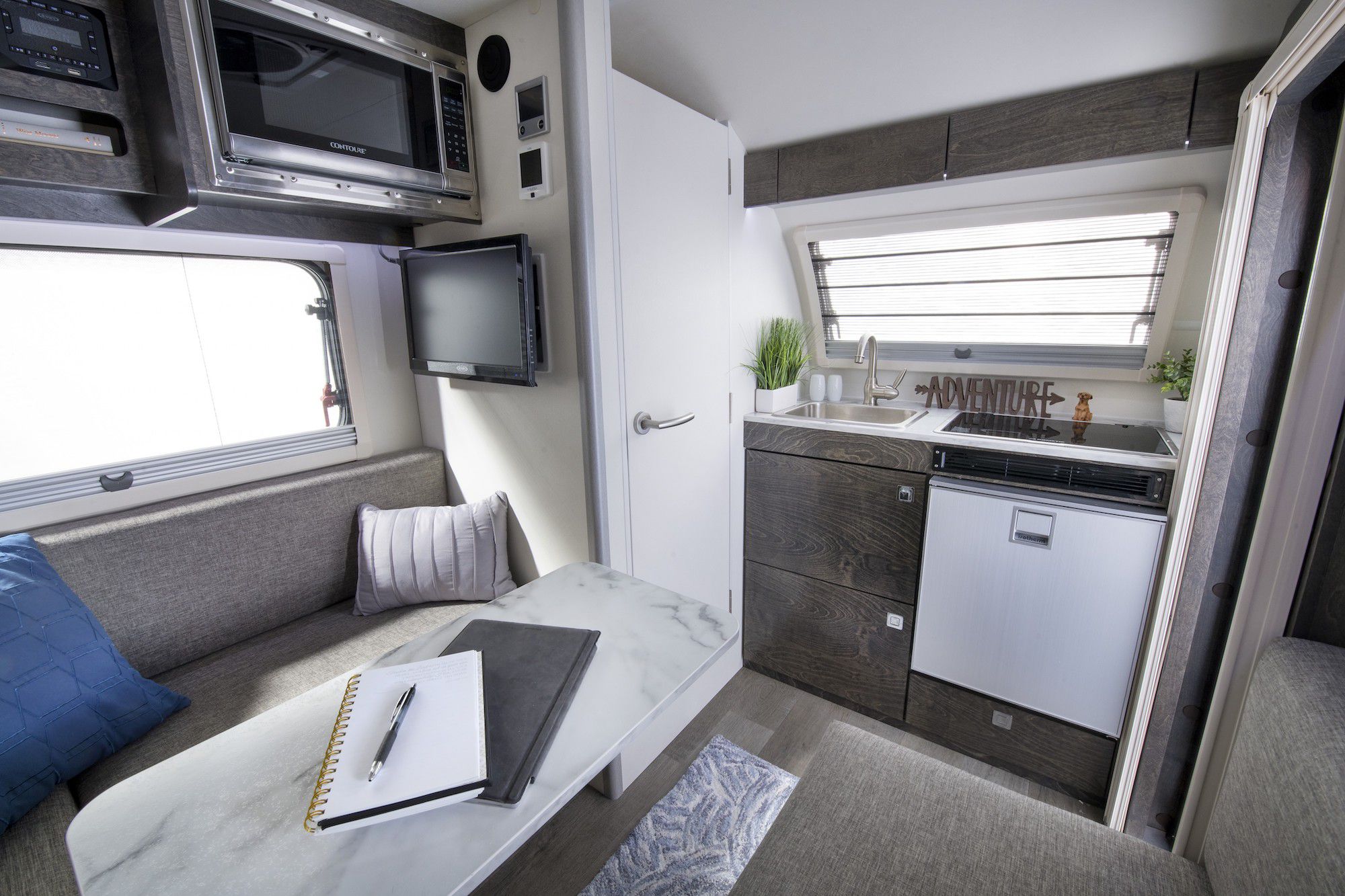 nüCamp TAB Teardrop interior