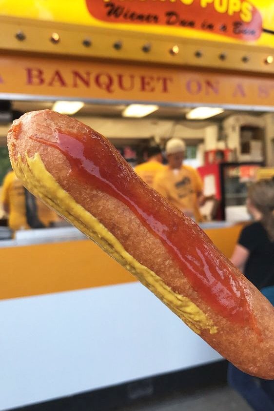 Minnesota Corn Dog in Minnesota State Fair, Minnesota