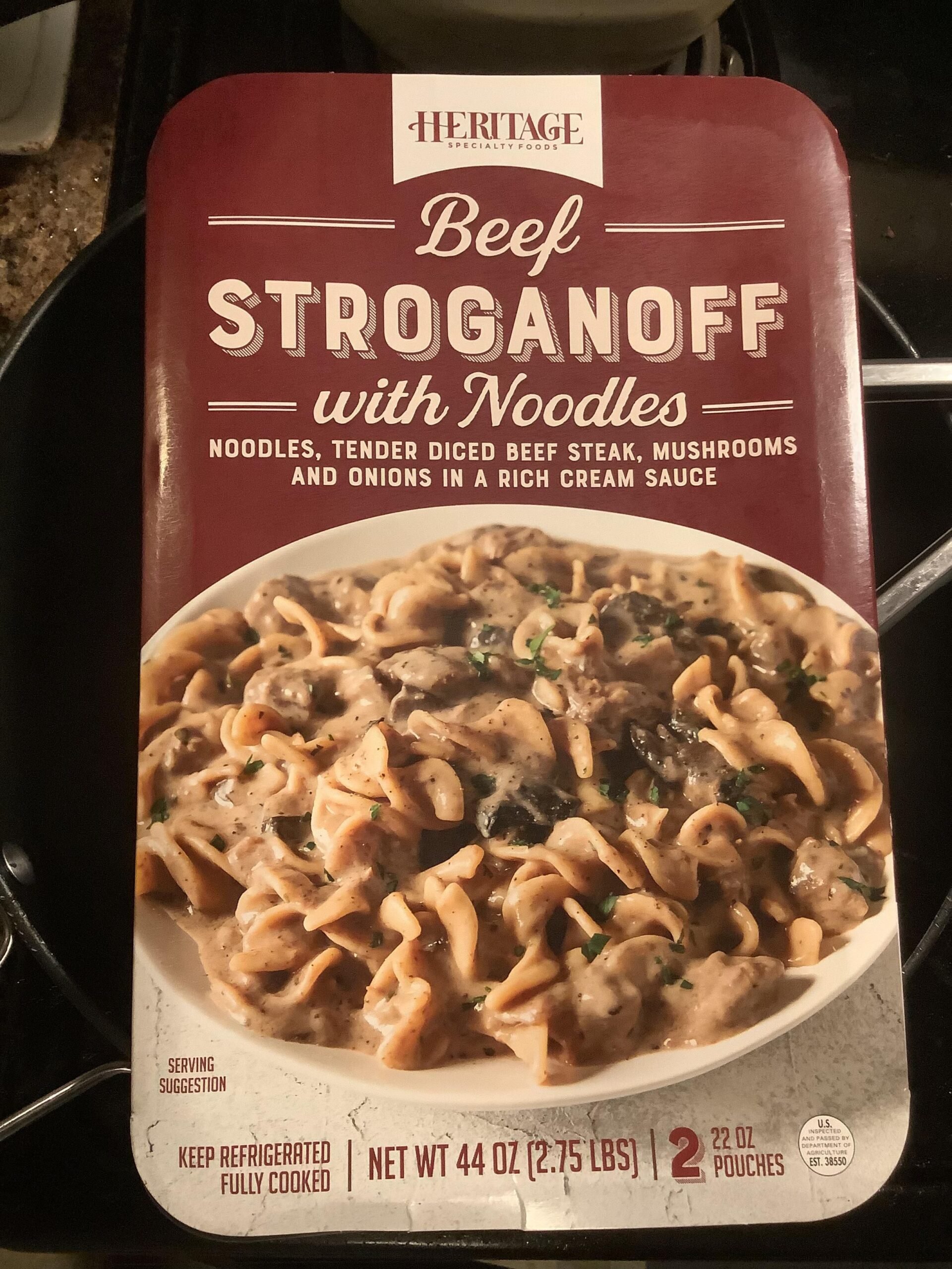 Heritage Beef Stroganoff