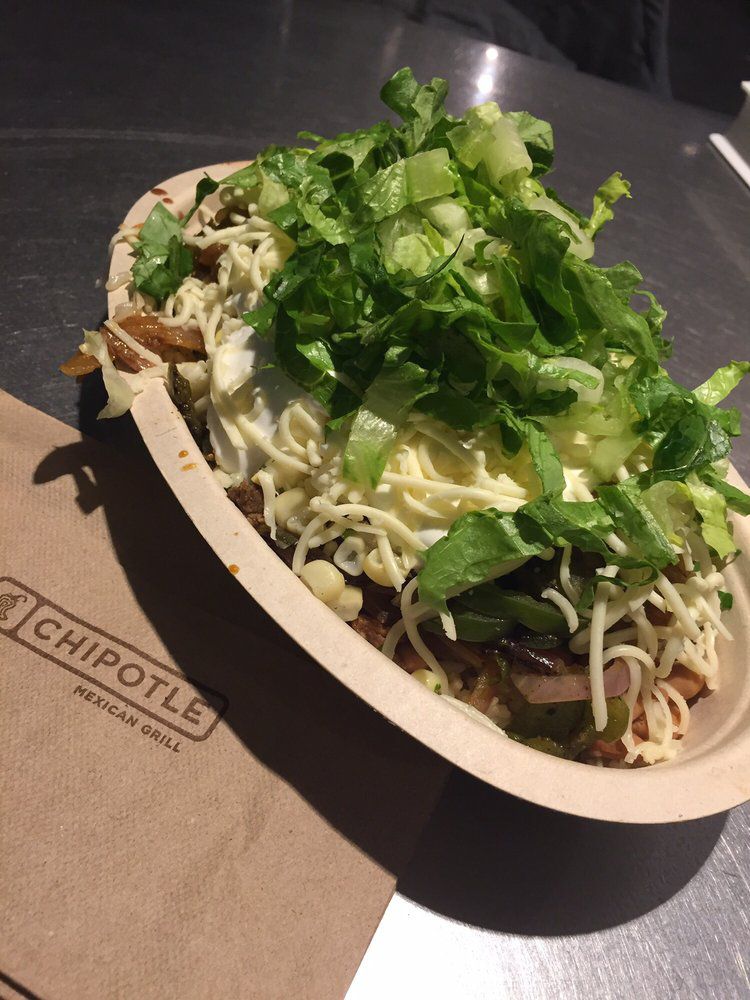 Chipotle burrito bowl