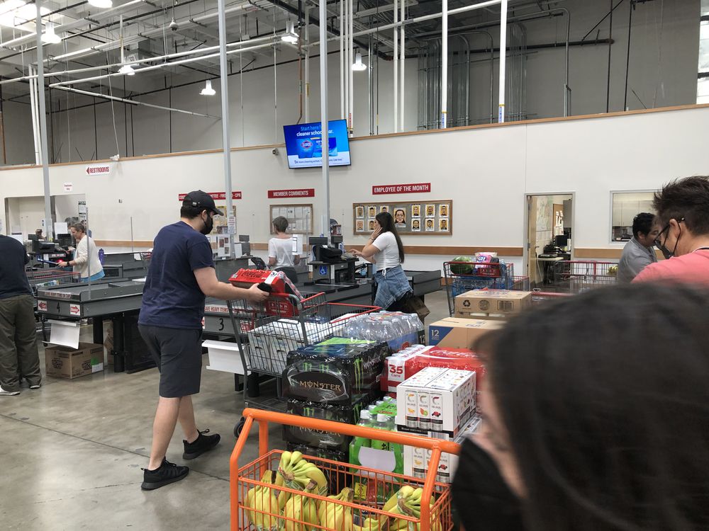Costco Business Center checkout