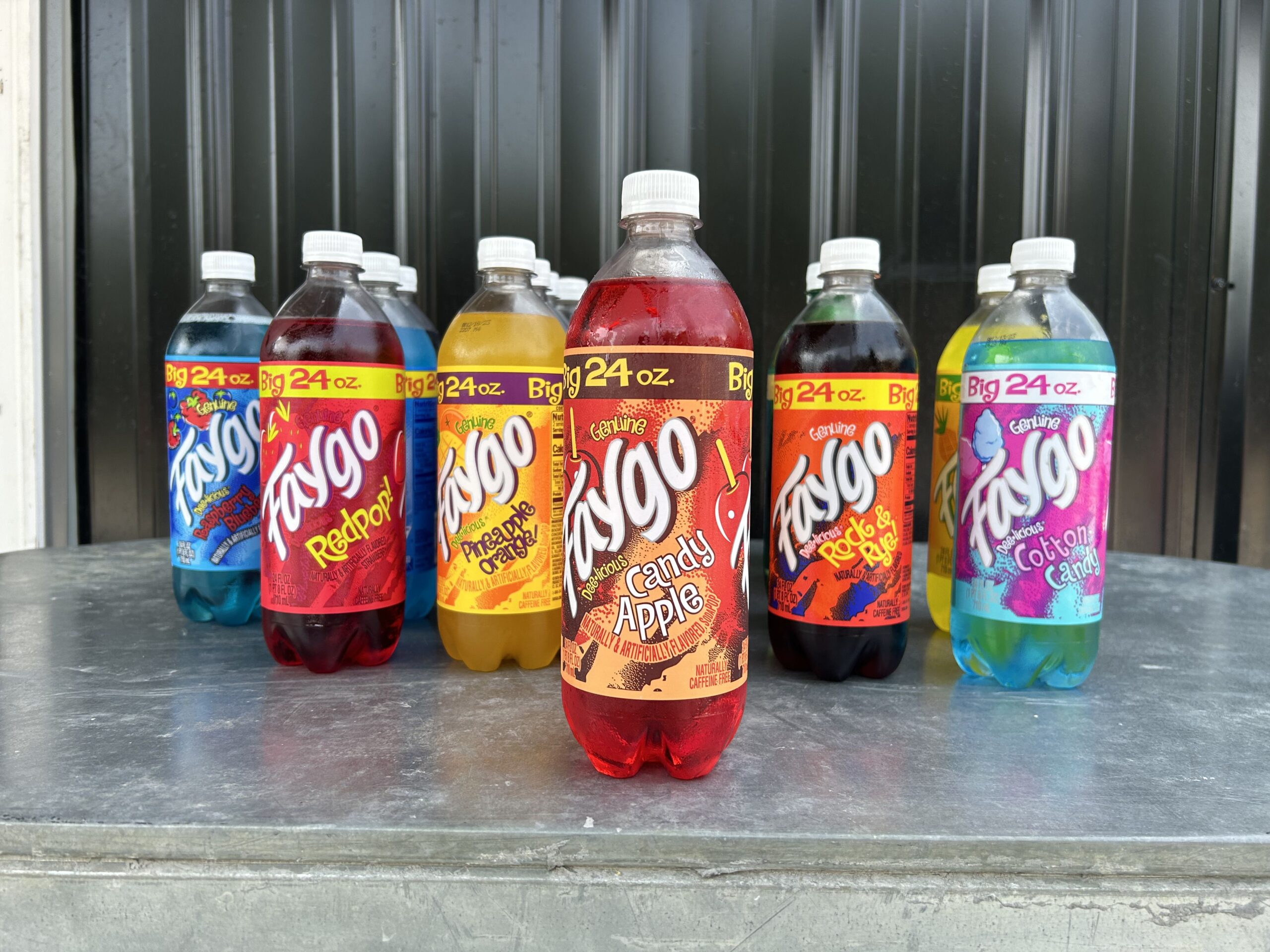 Faygo soda bottles