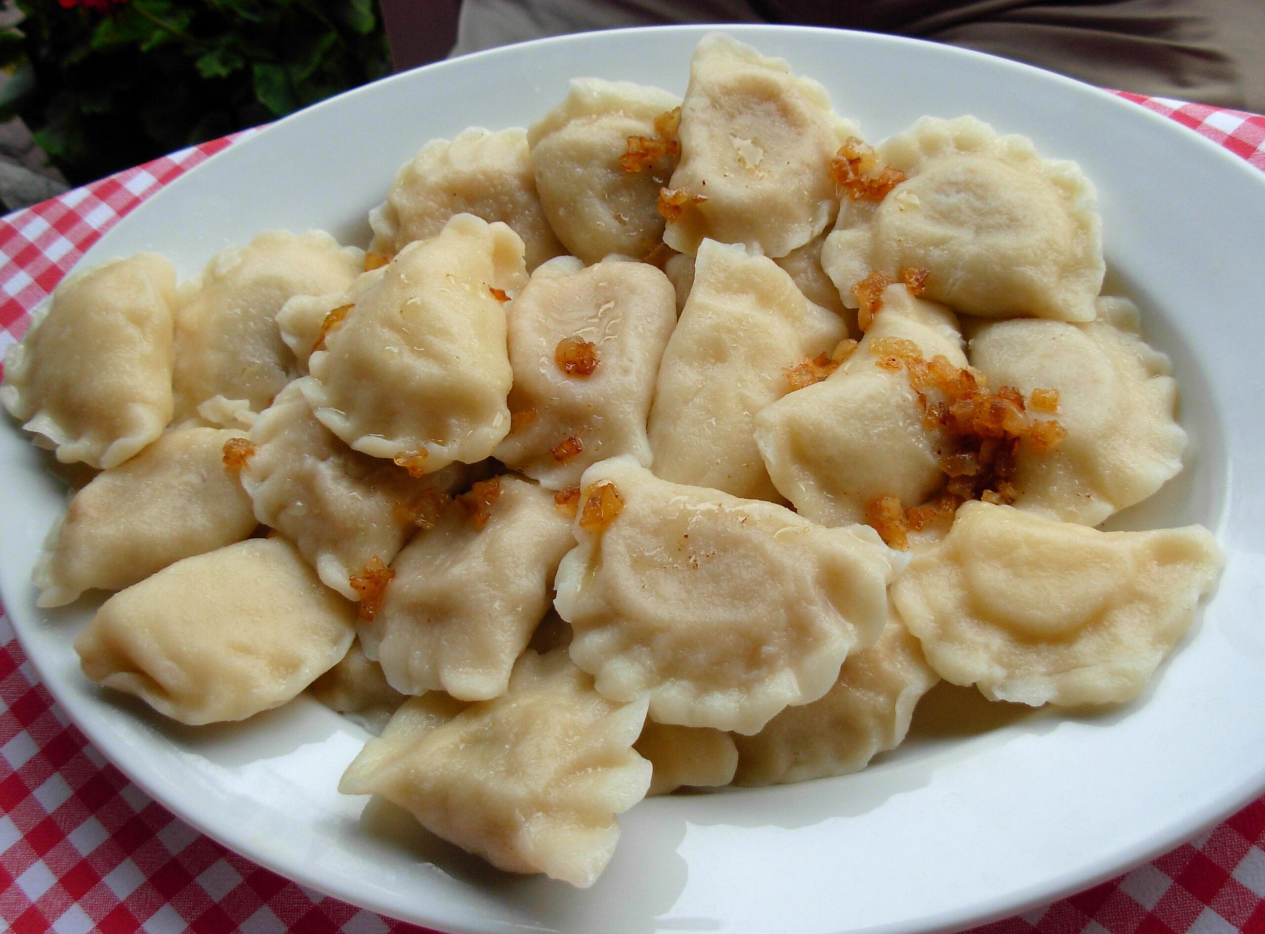 homemade pierogies