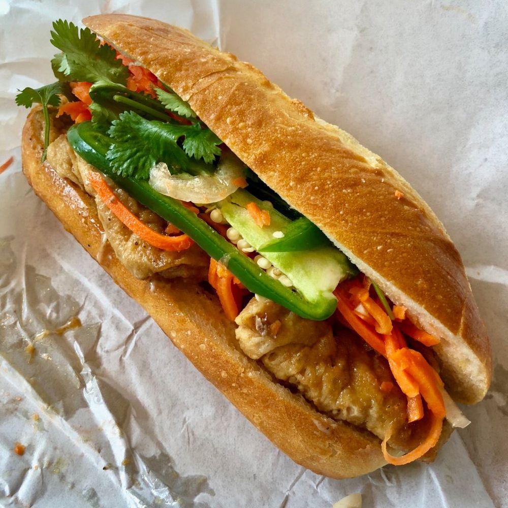 Saigon Sandwich Tofu Banh Mi