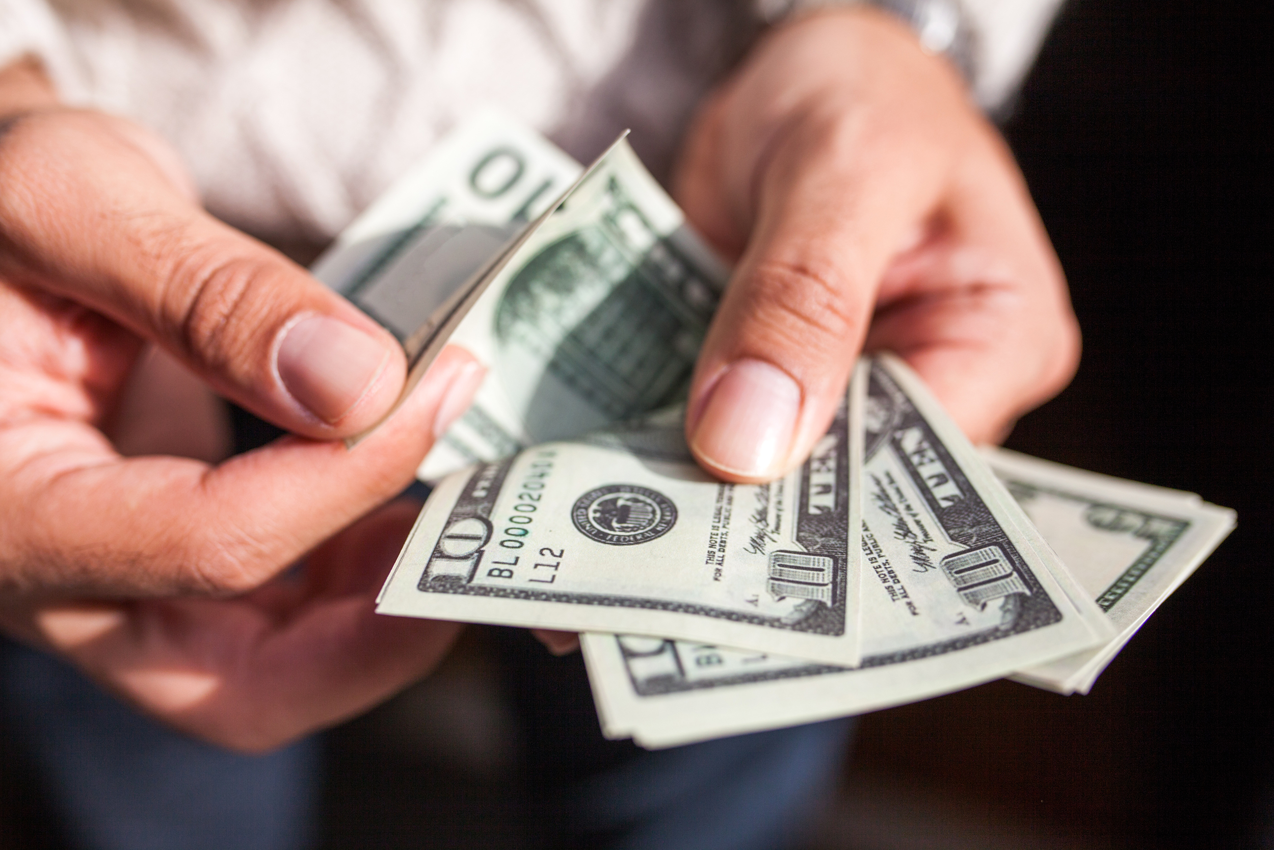 Counting cash