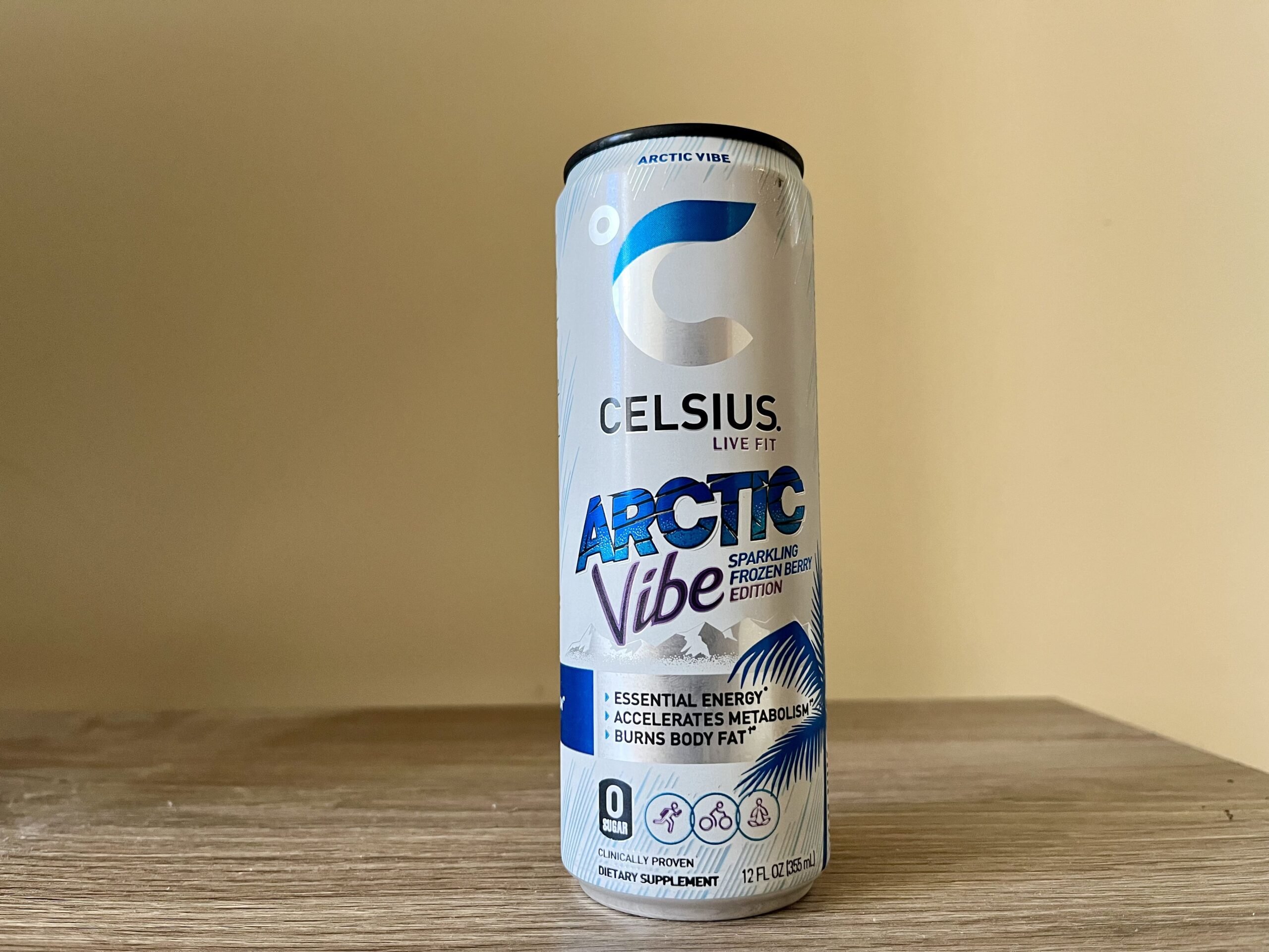 10. Arctic Vibe Celsius (Sparkling Frozen Berry)