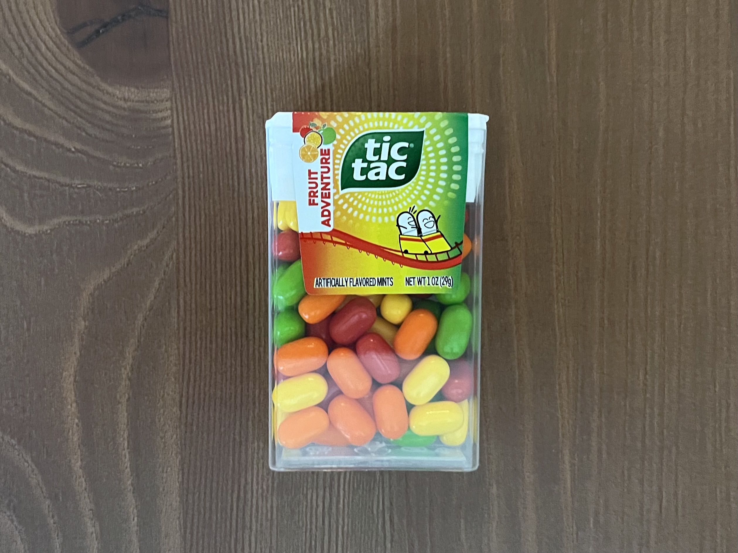 fruit adventure tic tacs