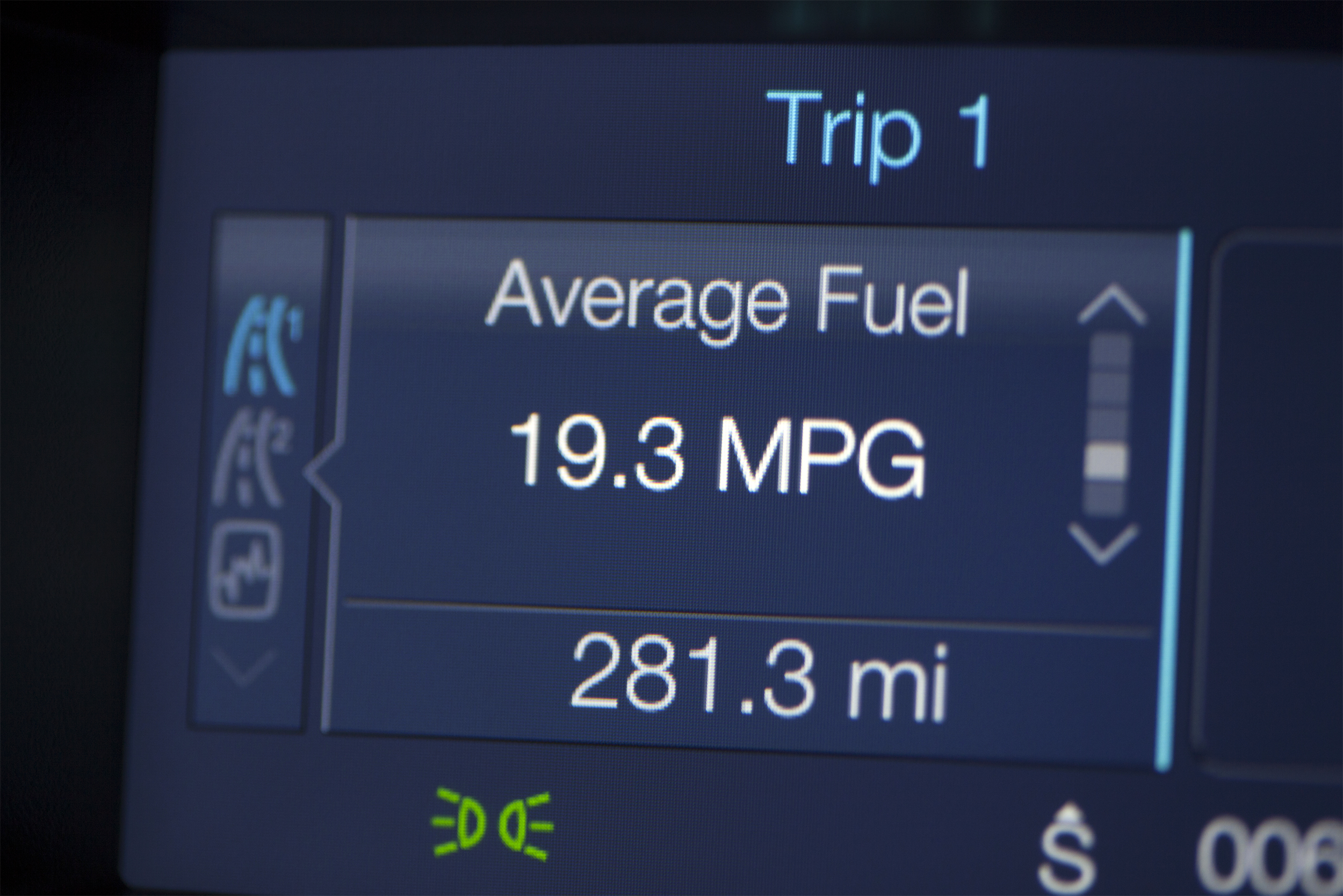 miles per gallon