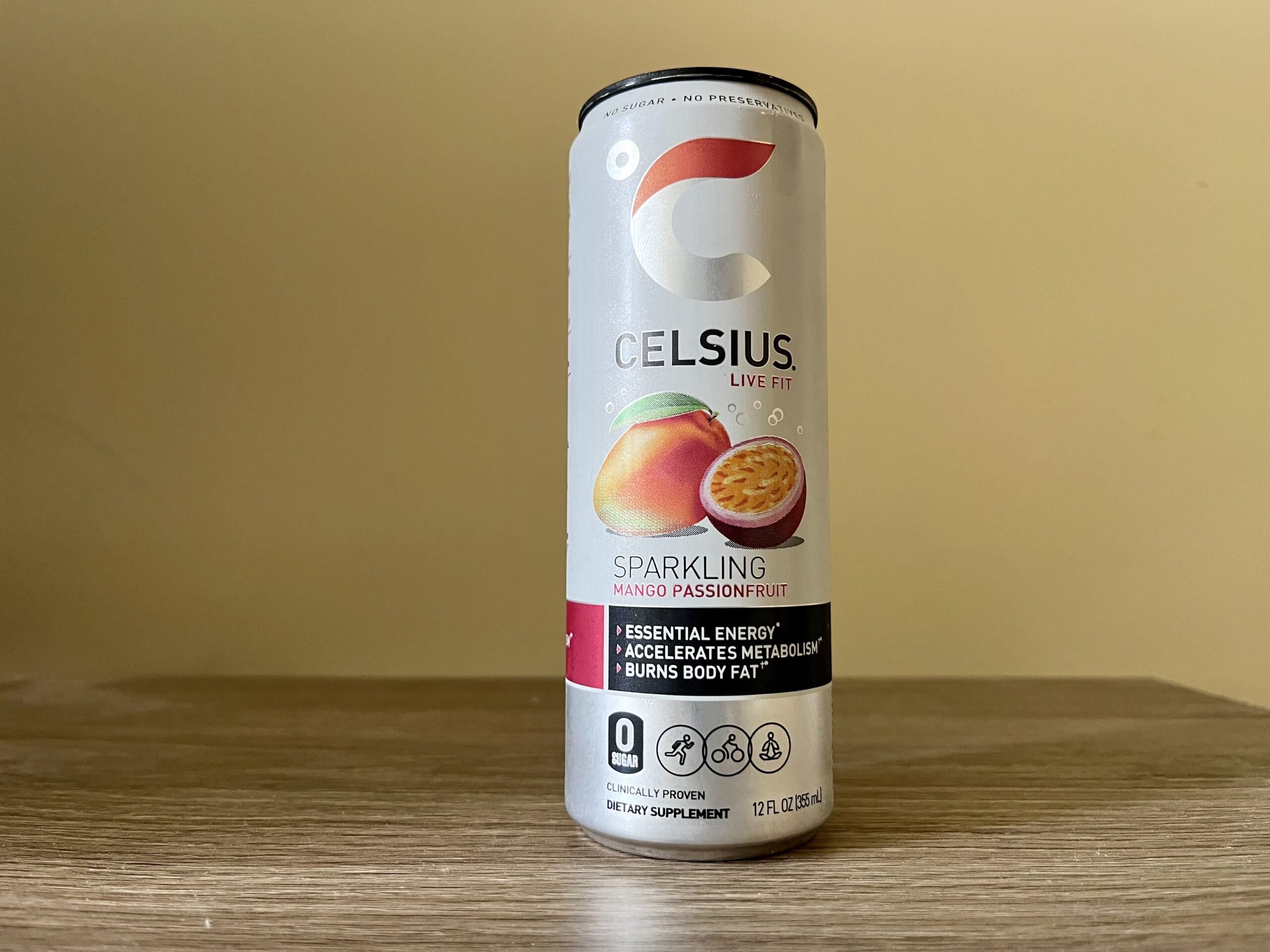 Sparkling Mango Passion Fruit Celsius