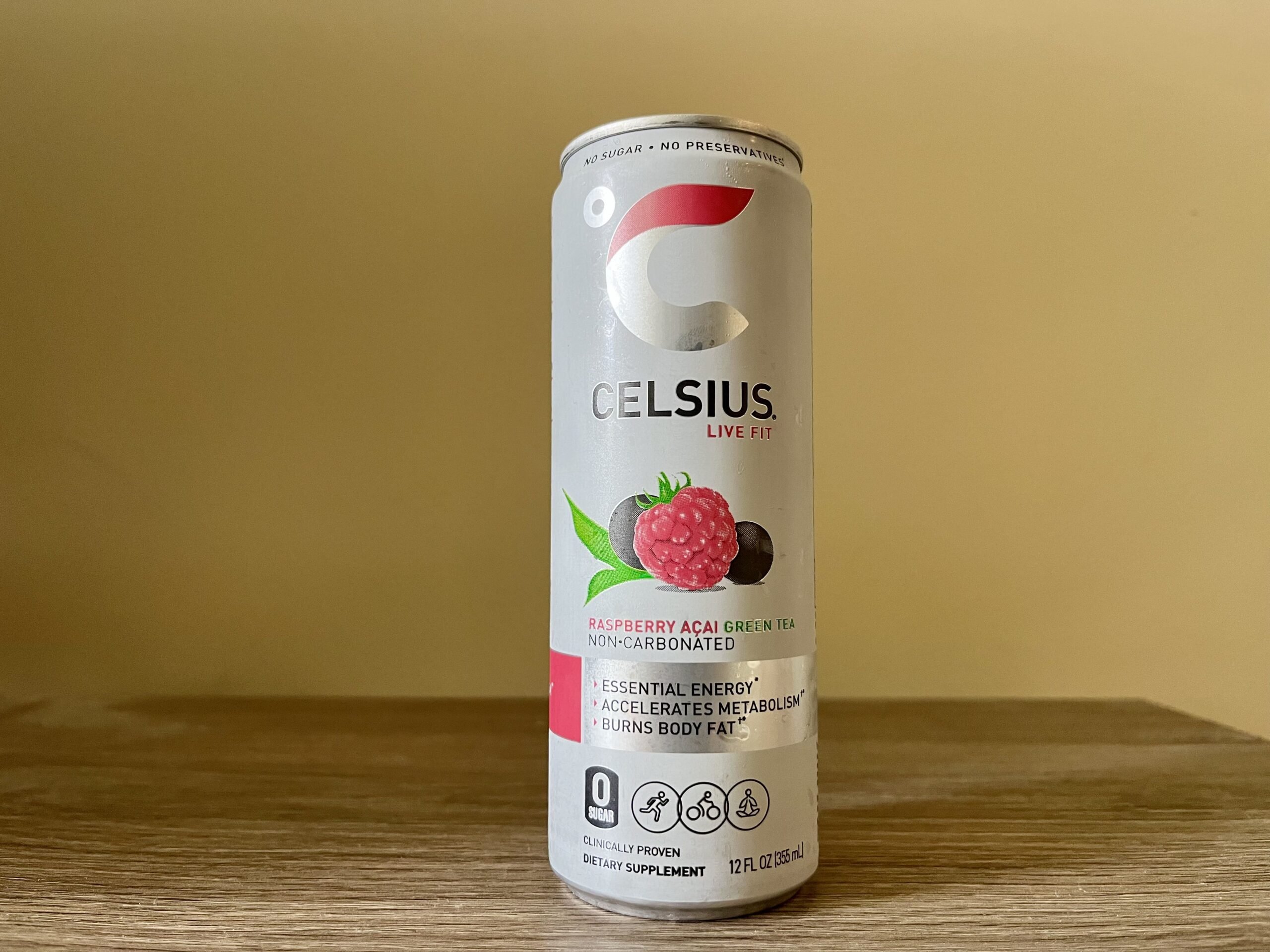 Raspberry Acai Green Tea Celsius