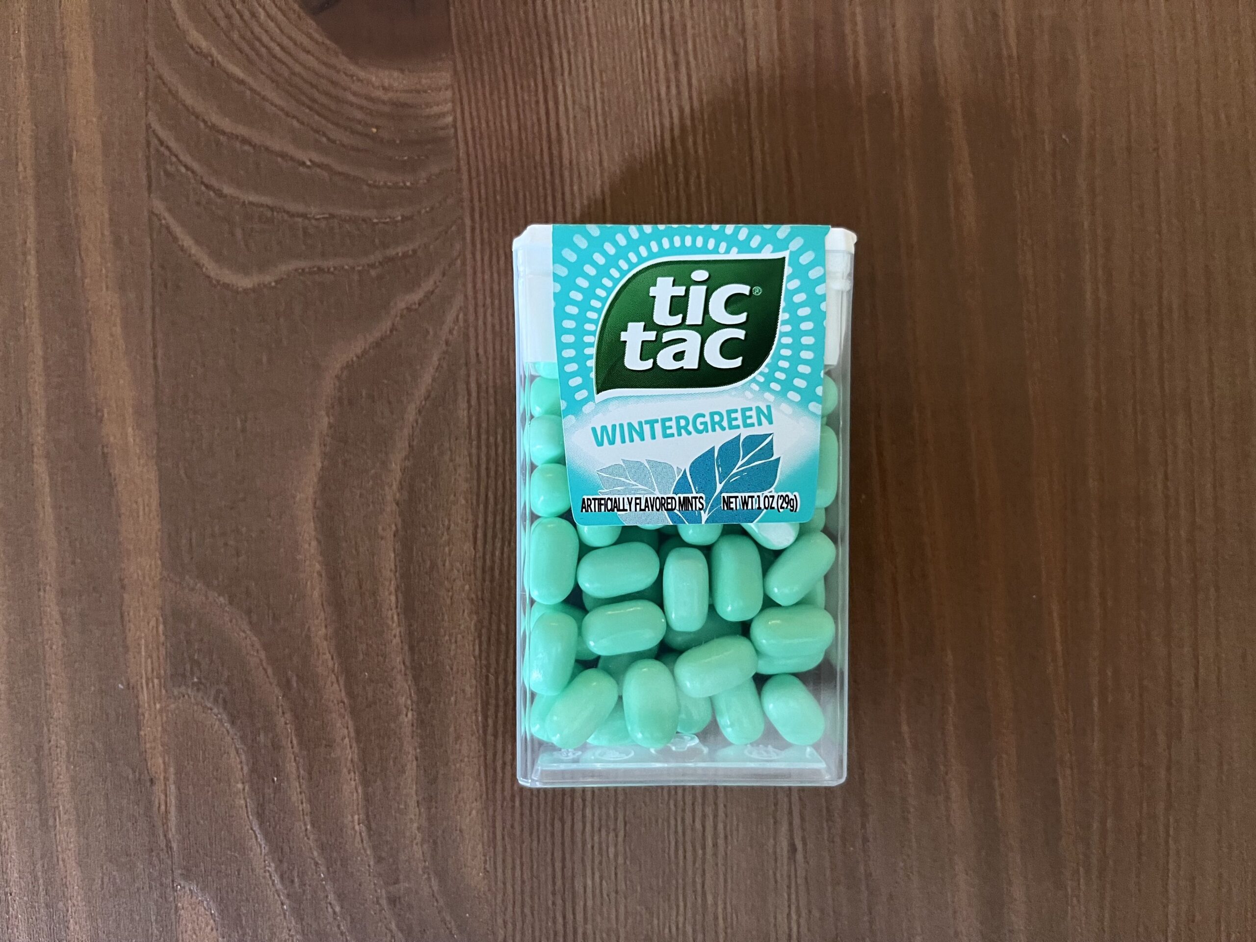 wintergreen tic tacs
