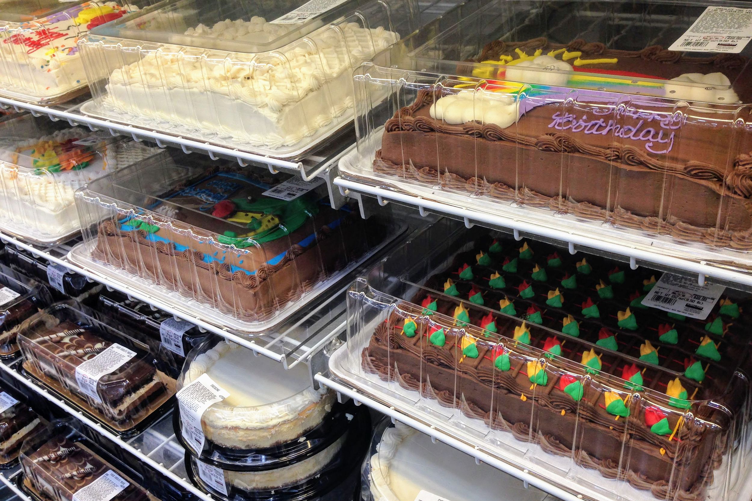 Sheet cakes at Costco