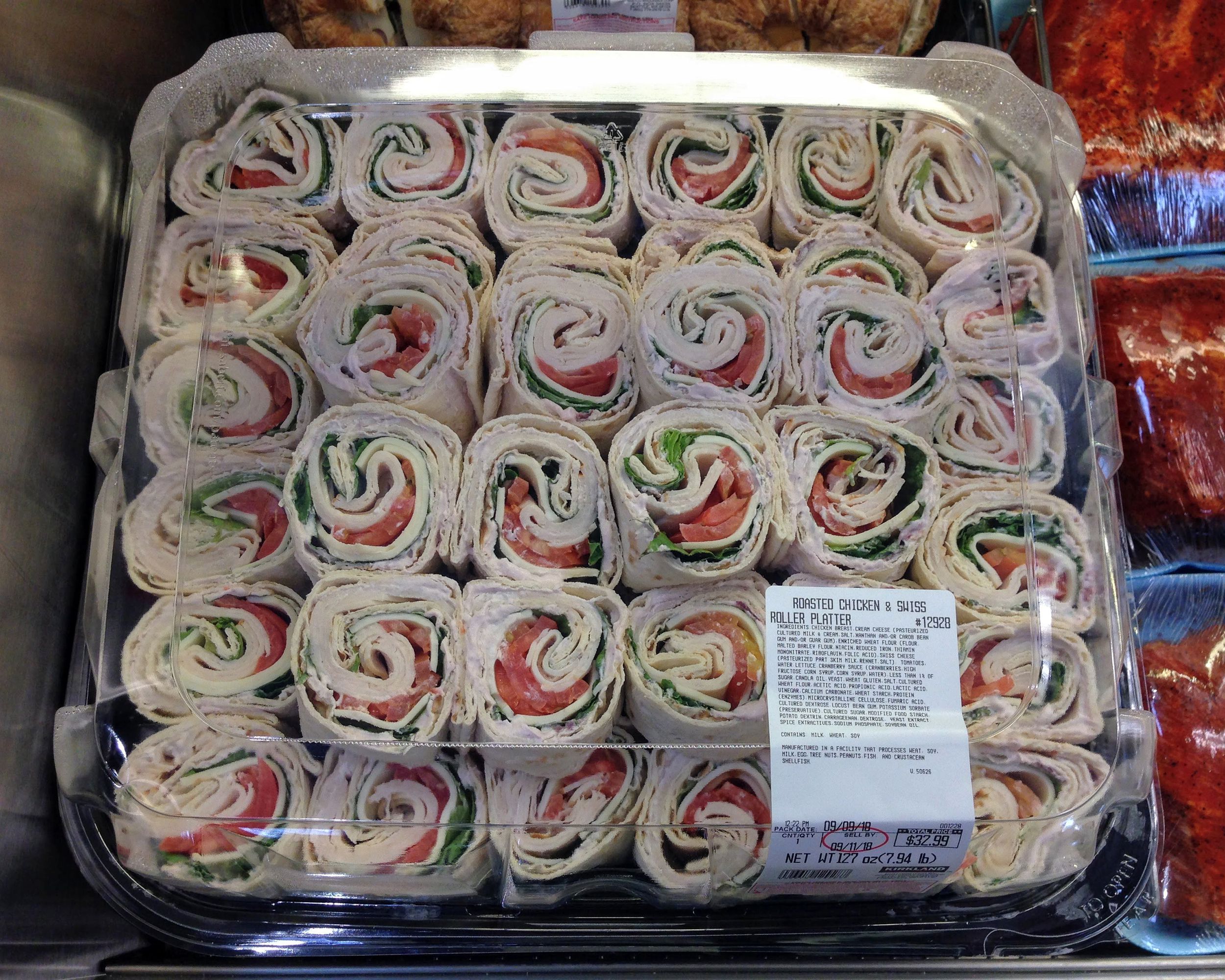 Costco Wrap Party Tray