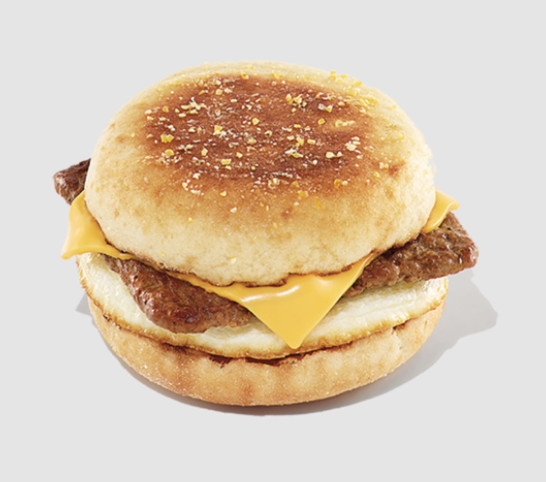 Dunkin' Turkey Sausage, Egg, and Cheese Sandwich