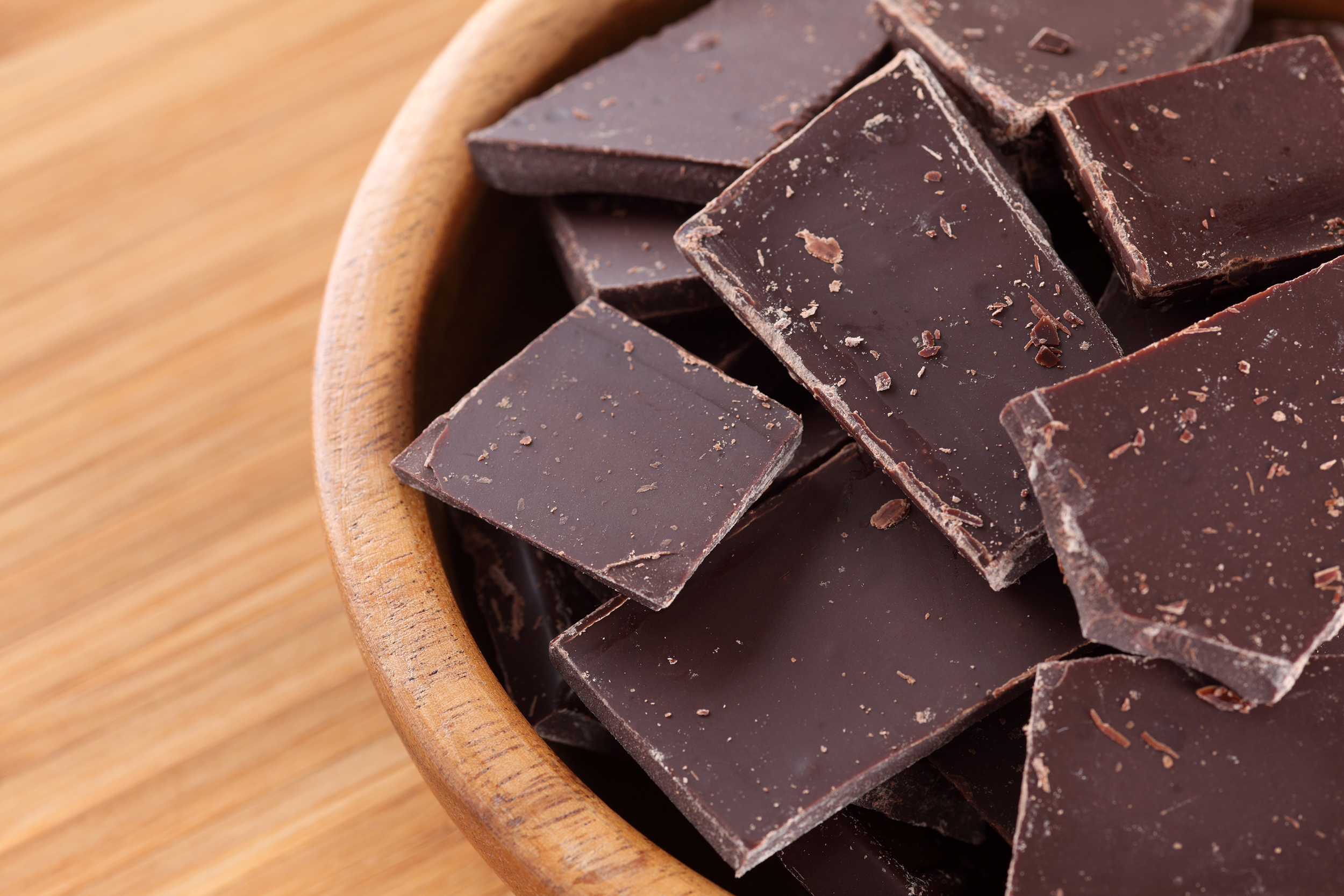 Bowl of chocolate