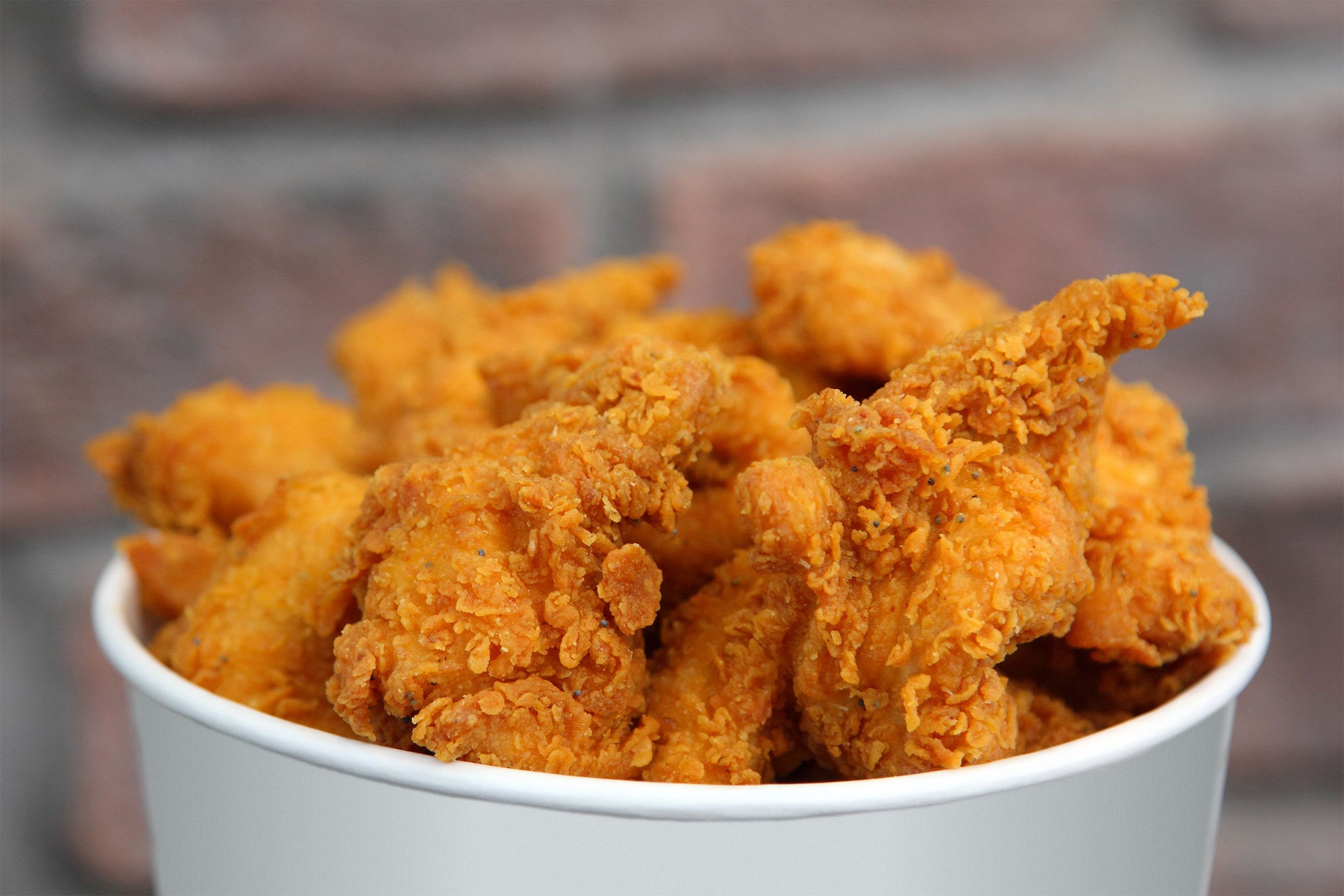 Fried chicken bucket