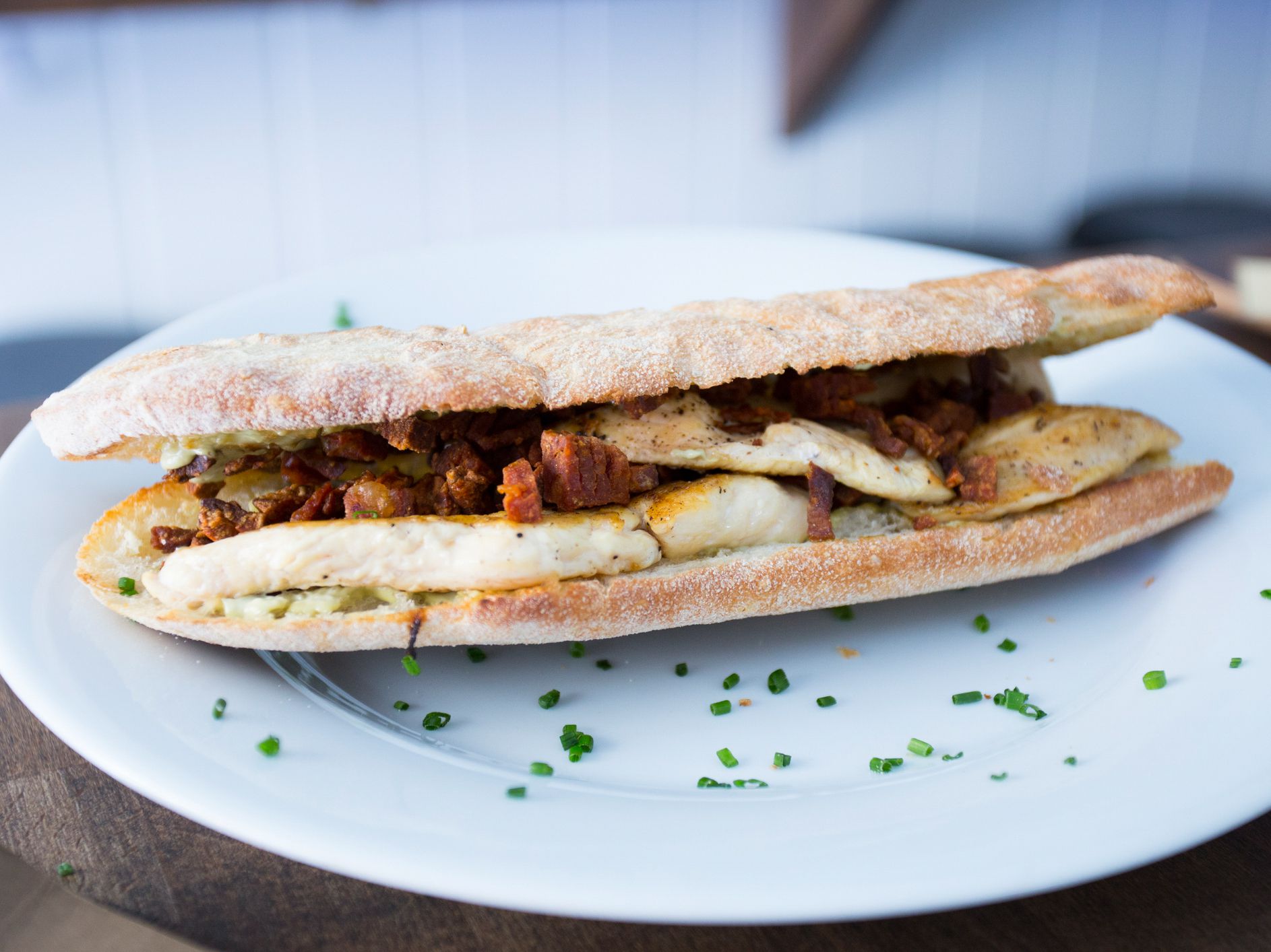 Lomito Completo on plate