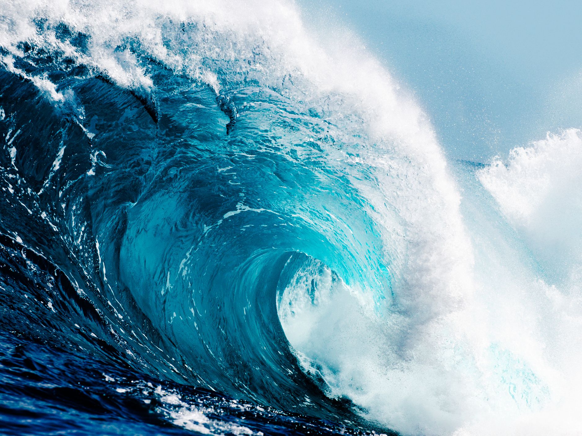 Raw ocean power, up close.