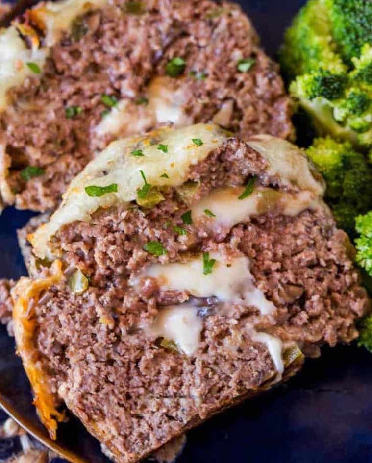 Philly Cheesesteak Meatloaf