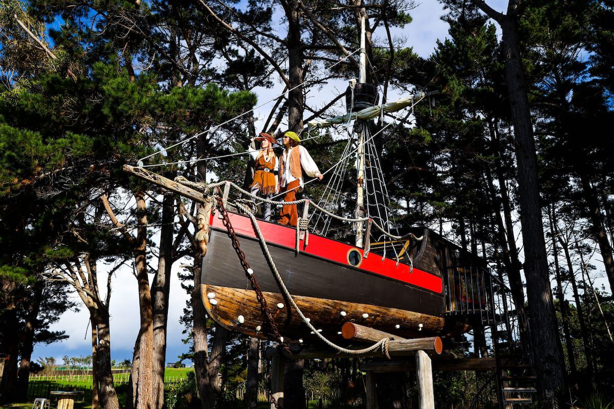 Pirate Ship Treehouse