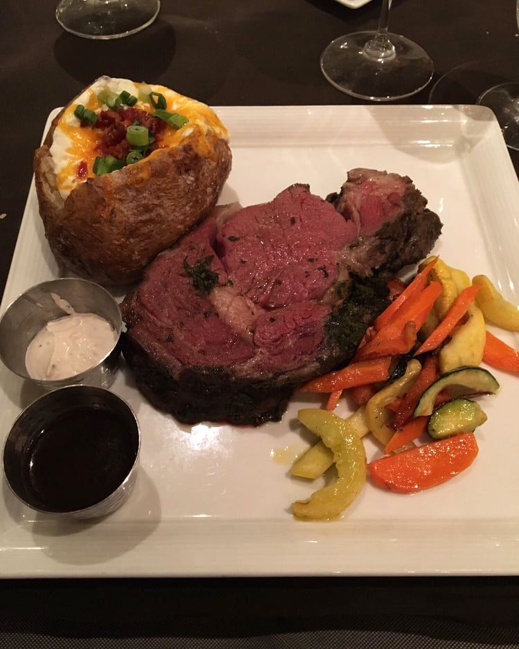 Py Steakhouse prime rib