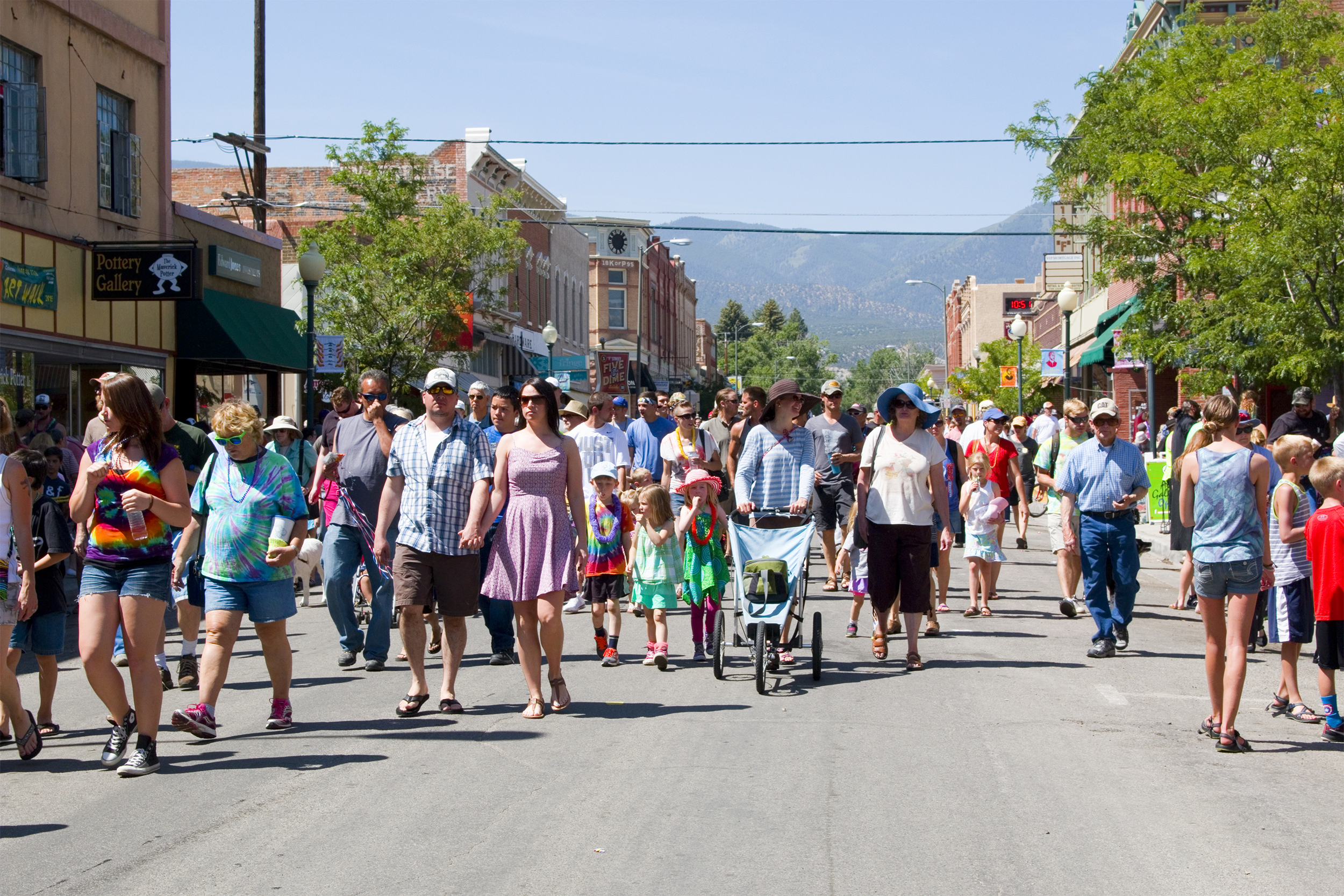 Visitors at the Salida Whitewater Festival