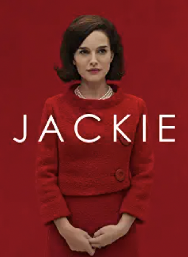 Natalie Portman as Jackie Kennedy Onassis