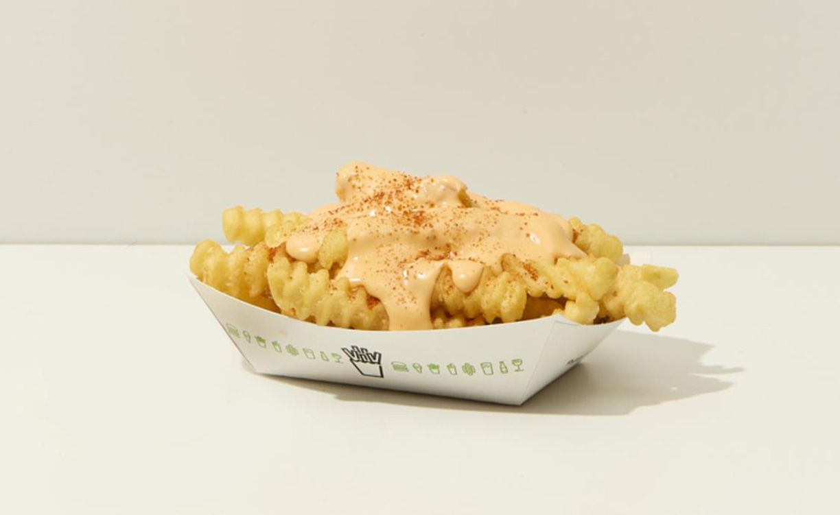 Shake Shack cheesy spicy fries.