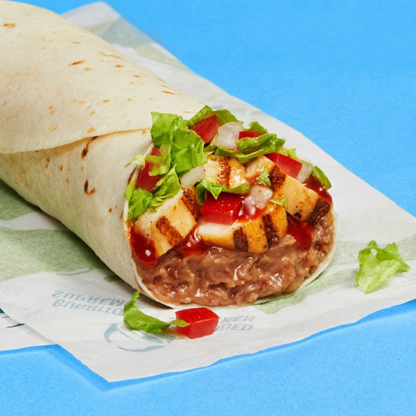 Taco Bell Chicken Fresco Burrito Supreme