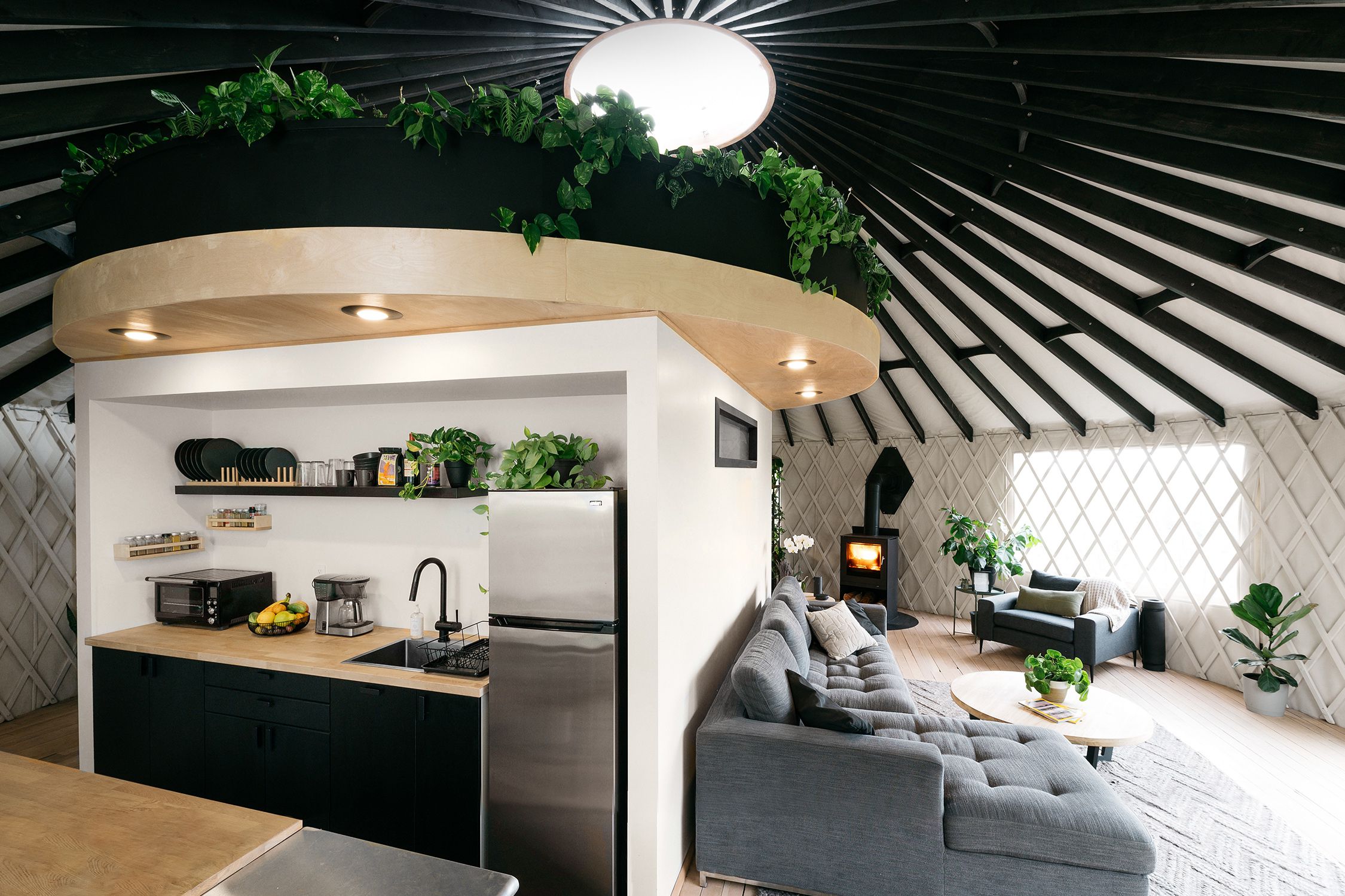 ultra modern yurt 2