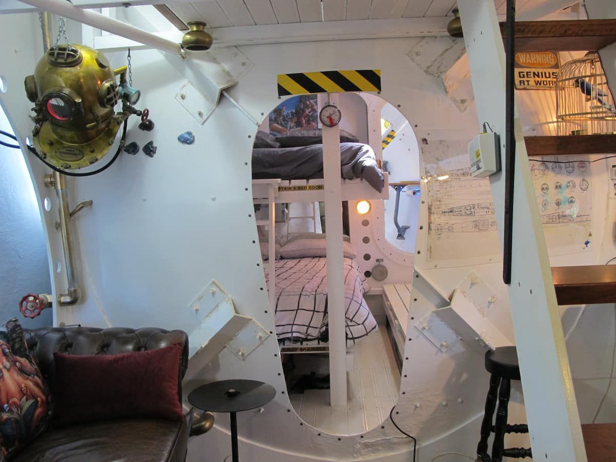 The Yellow Submarine Tiny House 1