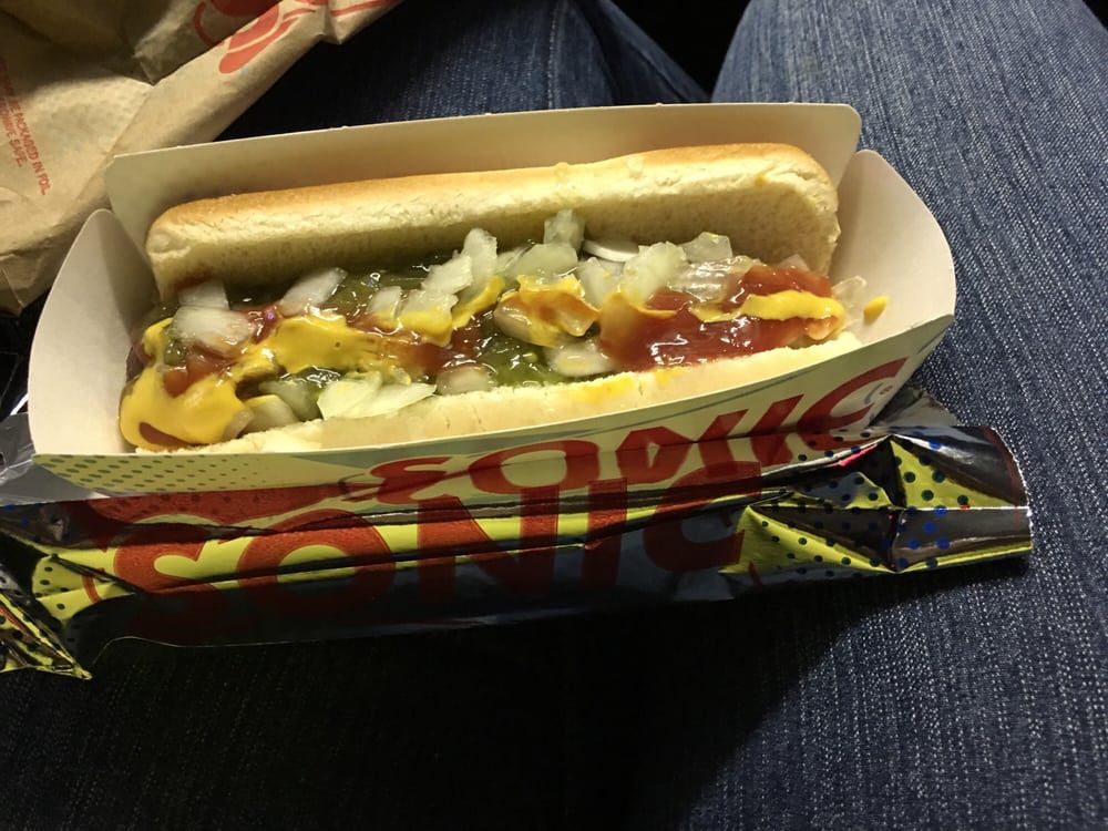 the all-american dog from sonic drive-in