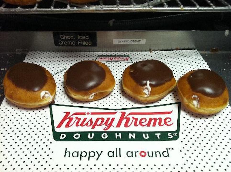 crema filled krispy kreme