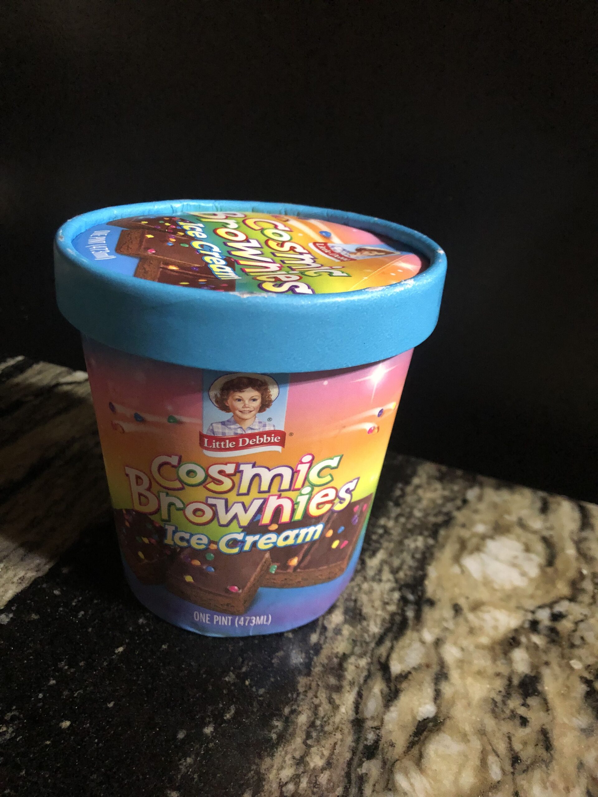 little debbie cosmic brownies ice cream