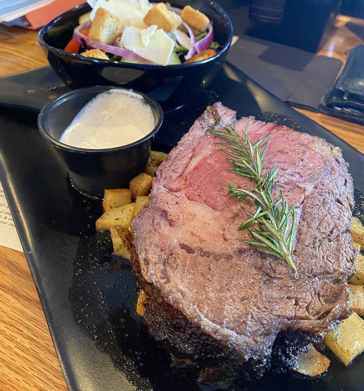 Eight60 Wine Whiskey Bites, Prime Rib, Slidell, Louisiana